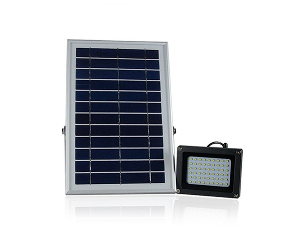 10pcs 6V 6W Solar Panel 54 SMD3528 LEDs IP65 Waterproof Outdoor Garden Street Solar LED Floodlight Spotlight Lamp