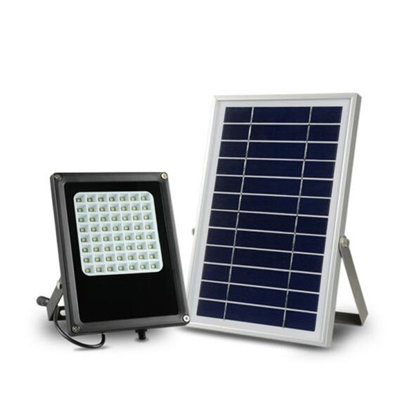 8pcs 56LEDs SMD 3528 LED Floodlight Spotlight 6V 6W Solar Panel Waterproof Garden Solar LED Light Lamp