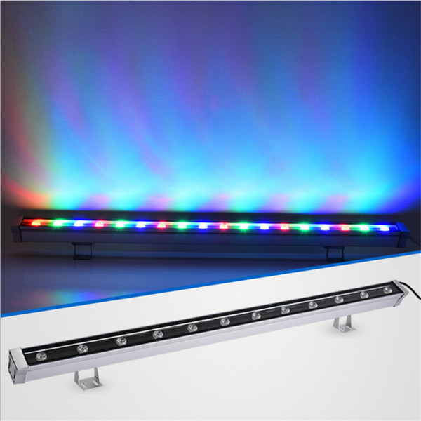 LED wall washer RGB 36W wallwasher LED flood lights staining light bar lights barlight LED floodlight landscape lighting AC 85V-265V