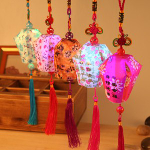 New hot China LED colorful lantern / lanterns for small Nightlight festive ornaments accessories