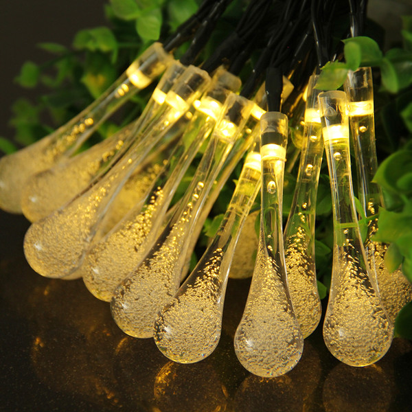 6M Solar LED String Light Waterproof Fairy Lights High Bright Outdoor Lighting Strings Party Decoration For Christmas Holiday