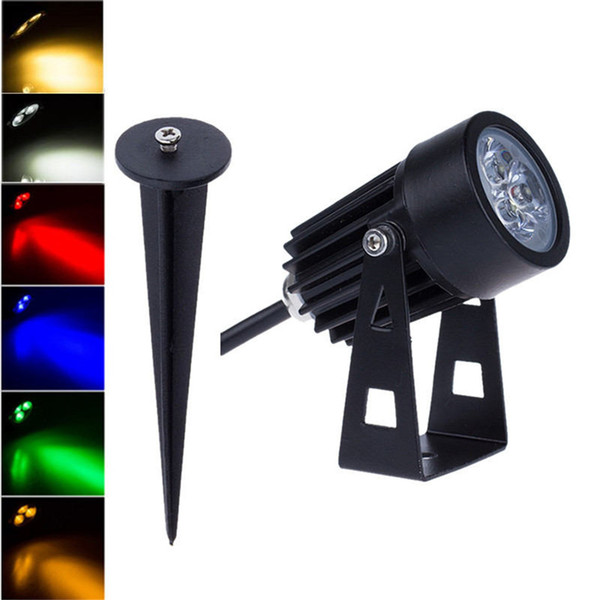 AUCD Mini 3W LED Flood Lighting Lawn Lamps Outdoor IP65 Waterproof Spotlight Garden Art Decor Landscape Light GO-L02