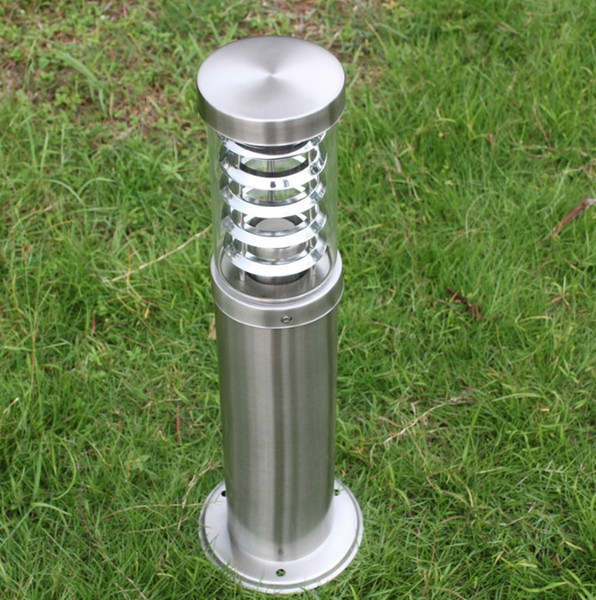 outdoor pole rod bollard light column post lamp LED modern stainless steel waterproof outdoor lawn light lamp