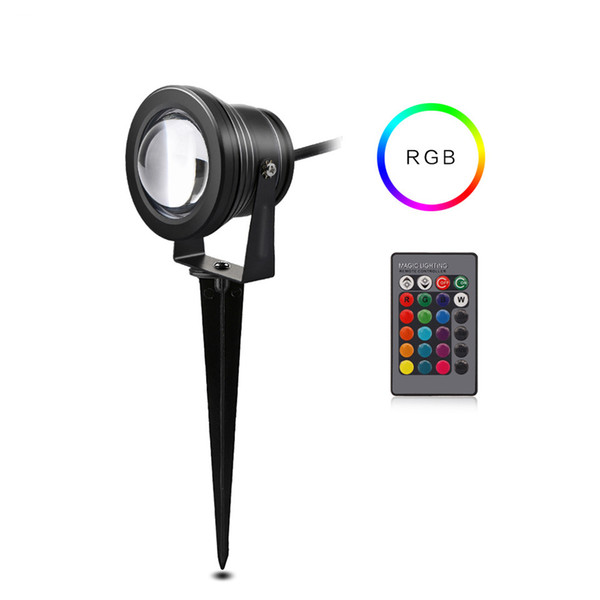Outdoor Lighting LED Garden Light 10W Lawn Lamp Waterproof 12V Landscape RGB Warm White Green Spike RGB LED Lawn Lamps