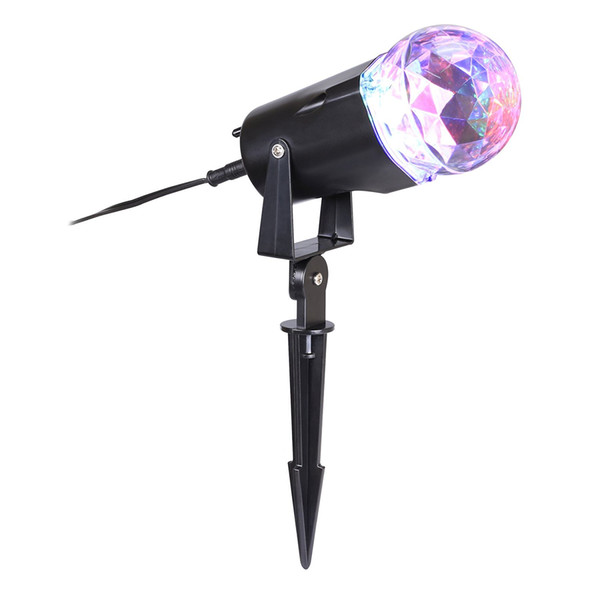 Waterproof Magical Spotlight Rotating Led Projector Light with Flame Lightings for Indoor Outdoor Christmas Festival Decorations for Home