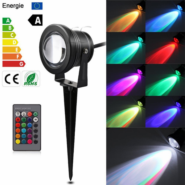 10W Led Lawn Lamps 220V 110V 12V led garden lights Path Outdoor Lighting Landscape Waterproof focos exterior Spike Spot