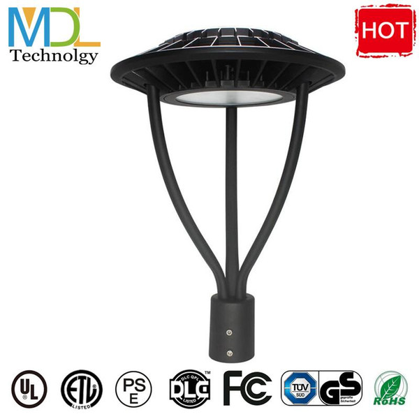 Led Post Top Pole Light AC100~277v Outdoor LED Area Lighting Ip65 Outdoor Led Circular Garden Light 60W 100W 150W 5 Years Warranty