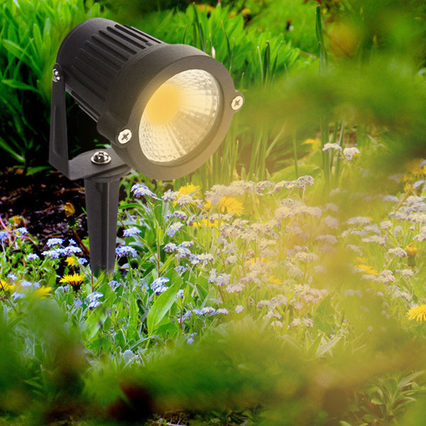 COB Led Lawn Light 3W AC 12V Garden Spot Lamp Spike Landscape LED garden path lighting led Outdoor Christmas Decor E5M1 order<$18no track