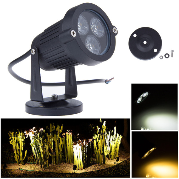 3W Led Garden Light Outdoor Decorative Lawn lamps AC/DC 12V IP65 Waterproof Path Yard Floodlight Spot light Base Holder