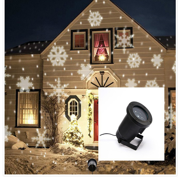 Outdoor Snow Lghts LED4W White Lights Beads Outdoor Waterproof Lawn Light LED Christmas Snow Lights