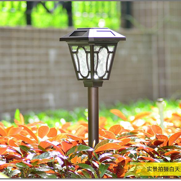 High Quality Solar Lawn Light IP55 Outdoor Aluminum alloy Garden Lamp for Courtyard Pathway Garden Using