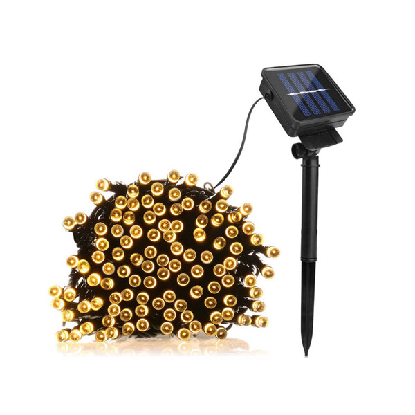 50/100/200Leds Led Solar Lamp Fairy String Outdoor Decorative Holiday Lights For Garden,Christmas Tree,Lawn,Landscape