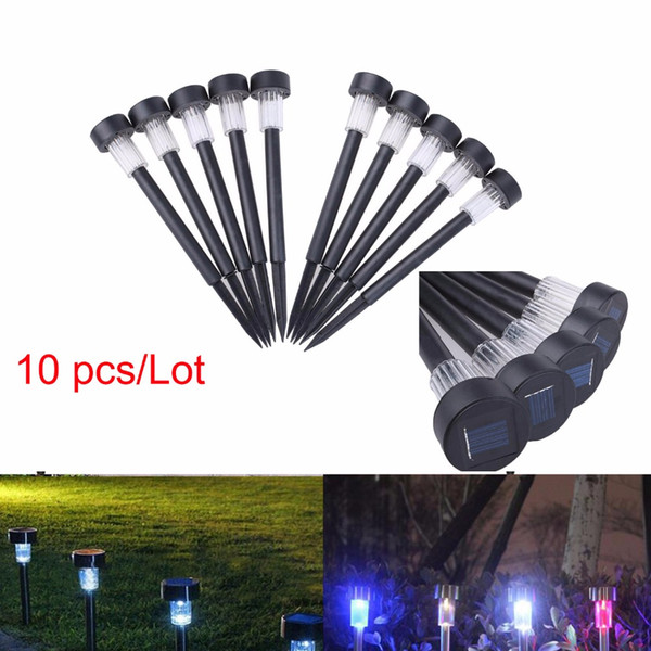 New LED Solar Lights Sun Lawn Light Stainless Garden Outdoor Sun Light Corridor Lamp Outdoor Garden Lamp Solar Powered Colored Solar Lamps