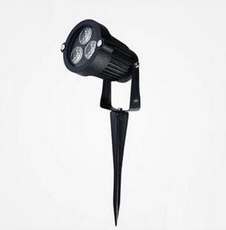 Outdoor 3*3W 9 wreflectoscope garden light waterproof lamp cast light landscape lamp lawn lamp 12 v 220 v