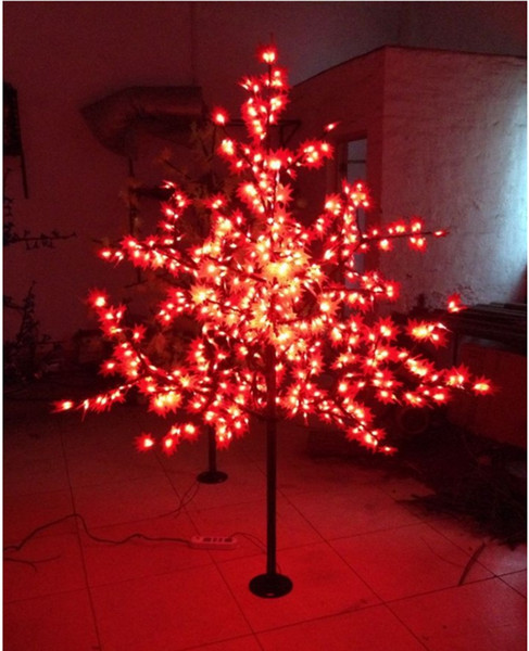 1.8M LED Maple Tree Lights light led christmas tree lights 636led garden decoration light free shipping