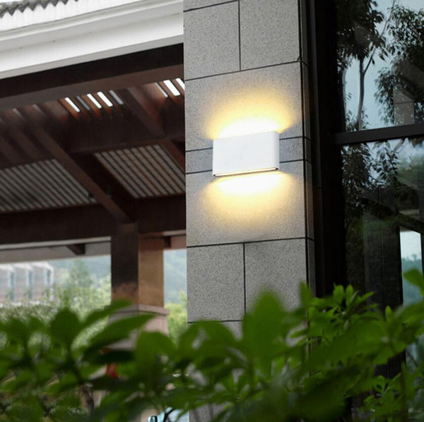 Indoor outdoor Fashion LED Wall Lamp 6W 12W AC100V/220V Decorate sconce bedroom Light Free shipping