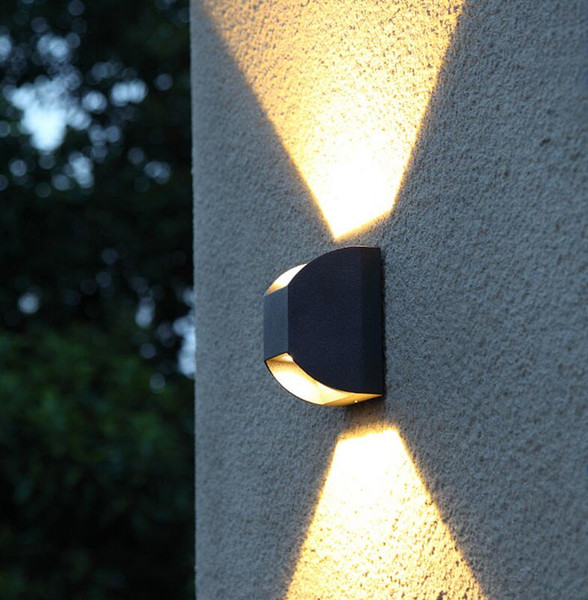 IP65 Waterproof 7W indoor outdoor LED Wall Lamp modern Aluminum Adjustable Surface Mounted Cube LED Garden Porch Light