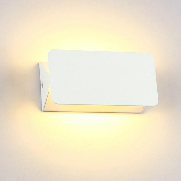 Modern LED Wall Lamp For Bathroom Bedroom 6W Wall Sconce White Indoor Lighting Lamp AC110-265V LED Wall Light Indoor Lighting