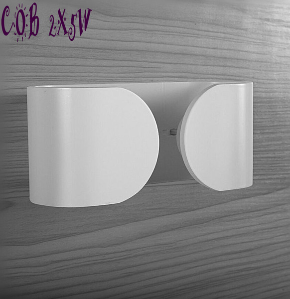 AC85V~265V High Quality 10W COB LED Wall Lights Stainless Steel Wall Lamp Bathroom Bedroom Mirror Lights