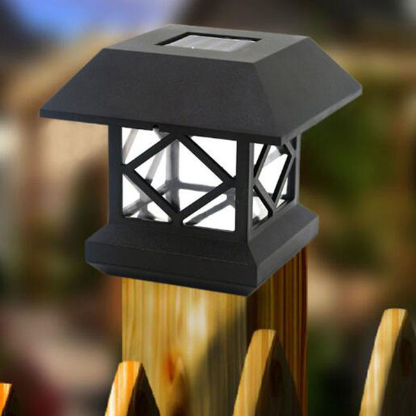 Solar lawn lamp LED Pillar Lamp Waterproof garden fence courtyard light energy saving Solar Post lamp LED Luminaires