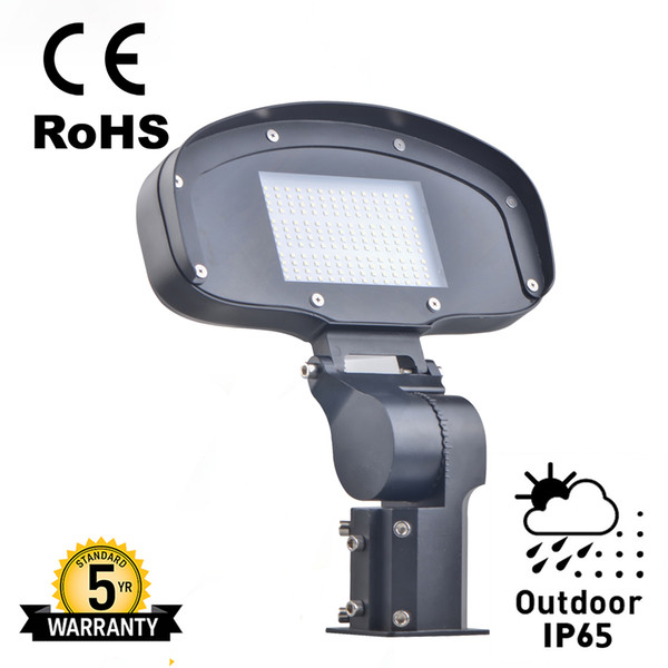 commercial outdoor led flood light fixtures IP65 60W 100W LED street light outdoor waterproof light control induction intelligent