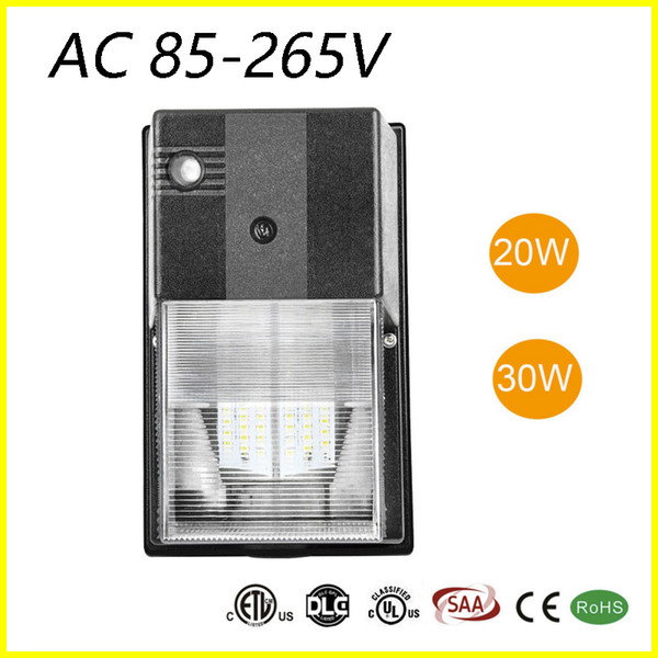 20W 30W Led Wall Pack Replace 80W 150W Metal Halide Lamp LED Wall Lights IP65 Led Mini Wall Outdoor Lighting 110-240V