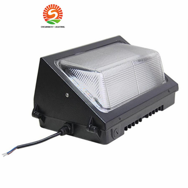 LED 60W 80W 100W 120W LED wall pack Outdoor Lighting Wall Mounted led light 5000K mean well driver Listed 90-277V