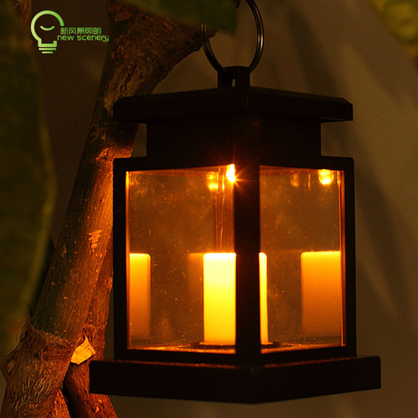 solar powered led lights by candle decorative yard solar garden lights for street decoration country yard