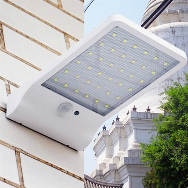 Outdoor LED 36LEDs 2835 Solar Motion Sensor Wireless Waterproof Security Lights with Motion Activated Auto On/Off Lamp