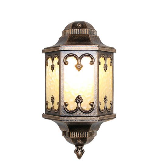 Regron Courtyard Natural Metallic Outdoor wall sconce Wall Lamp aluminum porch lights Waterproof Wall Light Aisle walkway garden light