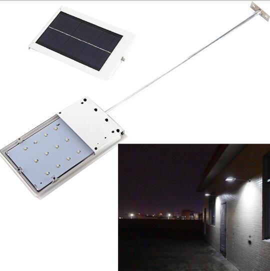 NEW Super bright LED Solar Lamp Motion Sensor Waterproof Solar Light 15LEDs Street Light Outdoor Path Wall Lamp Security Spot Lighting