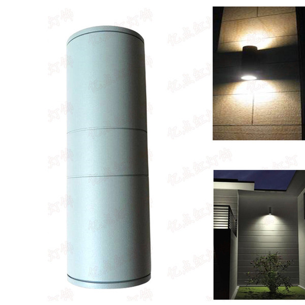 Outdoor Wall Lights Waterproof Double Headed LED Wall Lamp European Wall Lights for Villa Hotel Garden Outdoor Courtyard