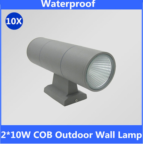 10piece/lot 20W COB Wall Lamp LED waterproof garden light Wall Lights outdoor lighting wall lamps IP65 Aluminum