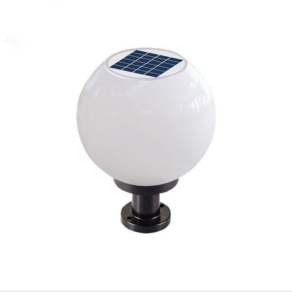 Solar lamp spherical household outdoor pillar wall lamp LED garden garden lighting landscape door post lamp