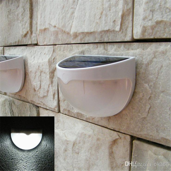 Solar Powered Hemispheric Lamp Saving Efficient Bright 6 LED Practical Garden Wall Path Outdoor Light Lamp