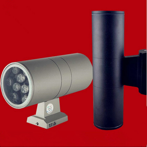 12W LED wall lamp double side up and down wall light outdoor waterproof porch lights Free shipping