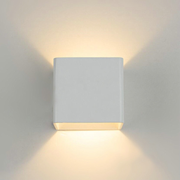 AC85V~265V High Quality 7W COB LED Wall Lights Stainless Steel Wall Lamp Bathroom Bedroom Mirror Lights