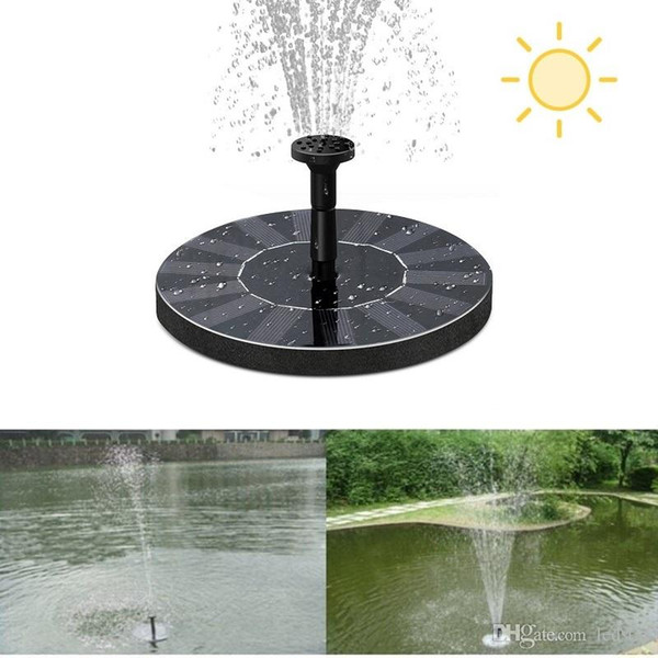 Solar Water Pump Power Panel Kit Fountain Pool Garden Pond Floating Pump Set Submersible Plants Watering Display