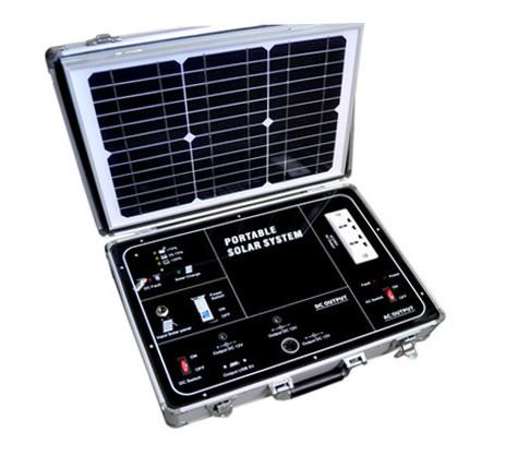 Portable 500W AC DC output Solar Power Generator System for household linghting , phone charging ,TV, fan, radio,PC and ect