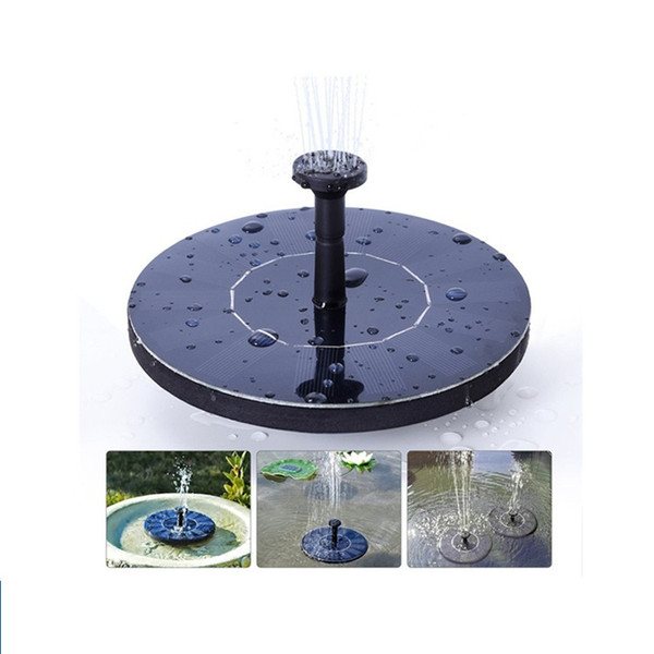 New solar Water Pump Power Panel Kit Fountain Pool Garden Pond Submersible Watering Display with English Manaul