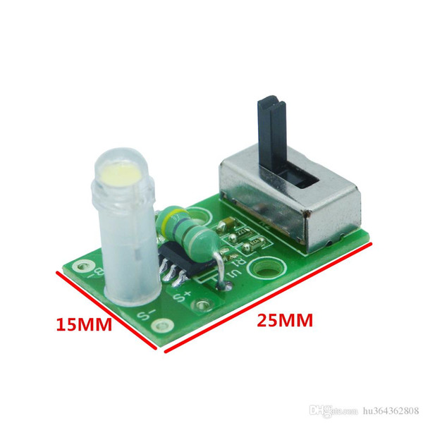 Solar LED driver board flash light Chang Liang Alert YX861A Control circuit board