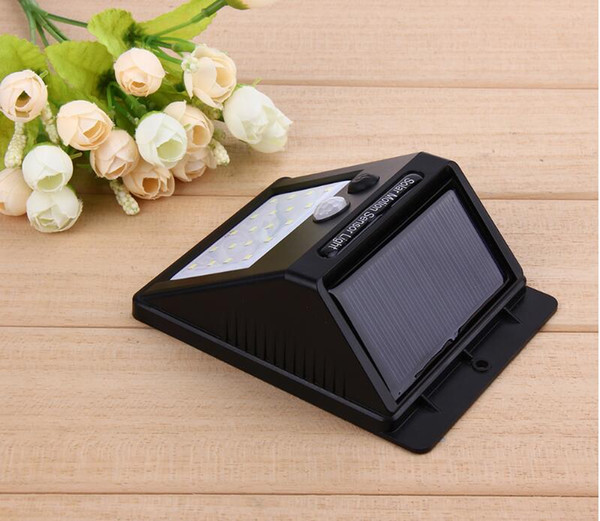 LED Solar Light Outdoor Powered Wireless PIR Motion Sensor LED Solar Lamp Garden Waterproof Landscape Yard Lawn Wall Lamp