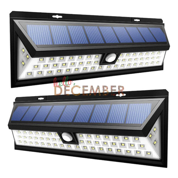 54 / 66 / 90 LEDs Super Bright LED PIR Solar Wall Light Outdoor Waterproof Motion Sensor Solar Lamps LED Patio Lights