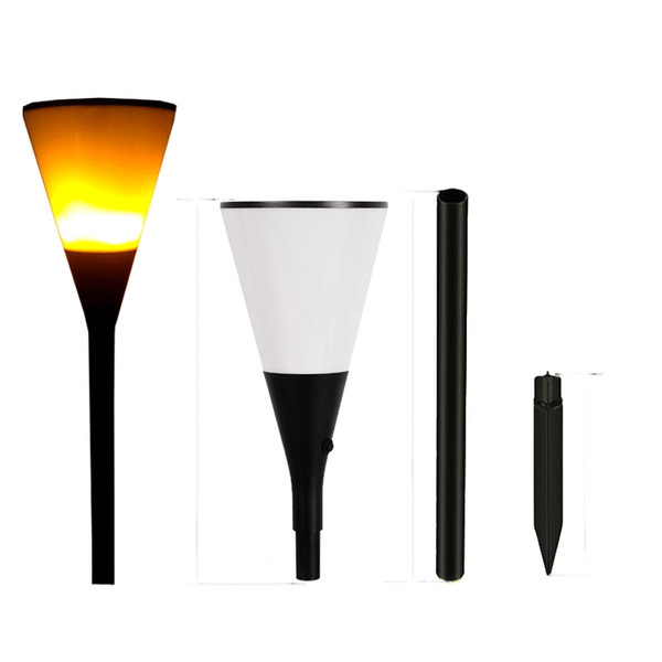 Solar LED fire Lights Fire Flickering lawn lights deco your wall your garden colorful your life