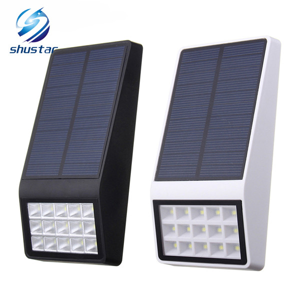 Solar Garden Light Waterproof Radar Motion Sensor Solar 15 LED Light Outdoor Wall Fence Solar Lamp Decoration Christmas