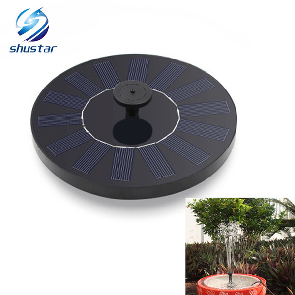 Led Solar Water Pump Pro-environment Underwater Fountain For Garden Landscape Pond Reservoir Round Pool Fish Tank