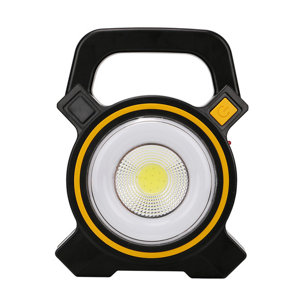 Outdoor Waterproof Portable Solar Emergency Light Solar Camping Light LED SOS COB Flood Light Support USB Charging for Hiking Travel