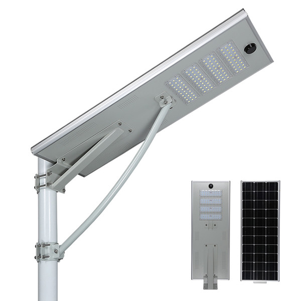 2018 New 60W 80W High Power Outdoor Waterproof All In One Solar Street Light for Road Park Square