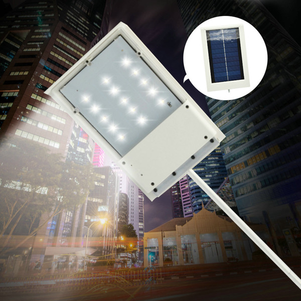 15 LED Solar Powered Panel LED Street Light Solar Sensor Lighting Outdoor Path Wall Emergency Lamp Security Spot Light Luminaria FREE SHIP