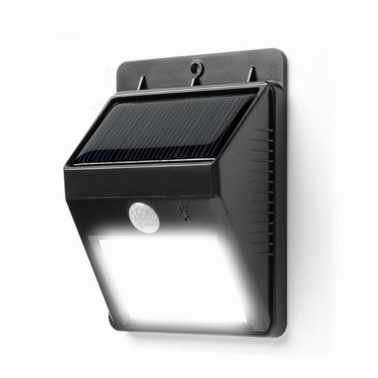 8LED Super Bright Solar Powered Wireless Outdoor PIR Motion Sensor Waterproof Garden Lamp with Dusk to Dawn Dark Sensing Auto On/Off